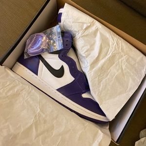 Jordan 1 court purple